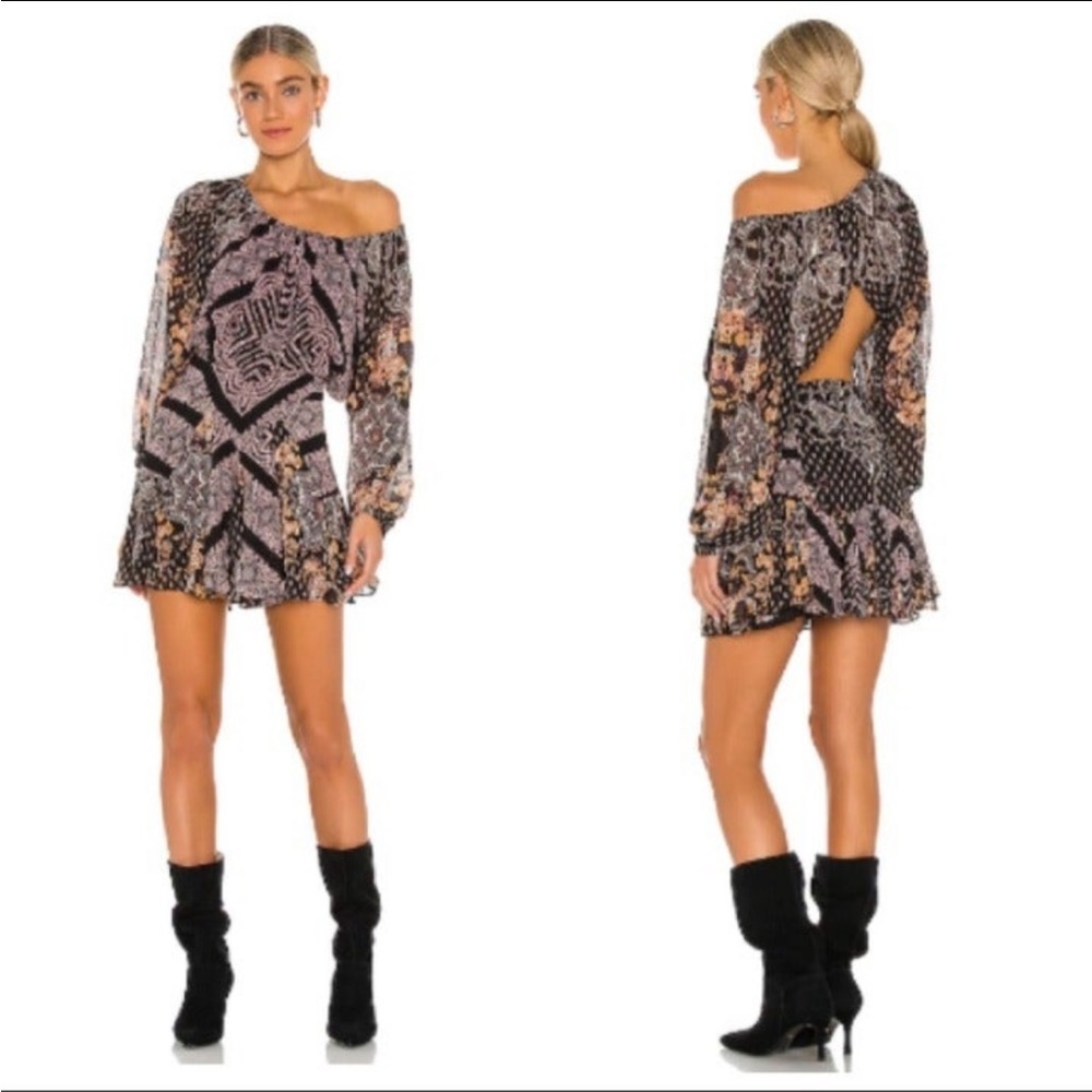 Free people open back dress size medium